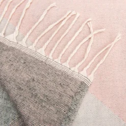 Jalas Couverture de 130x170 en matériau acrylique et synthétique